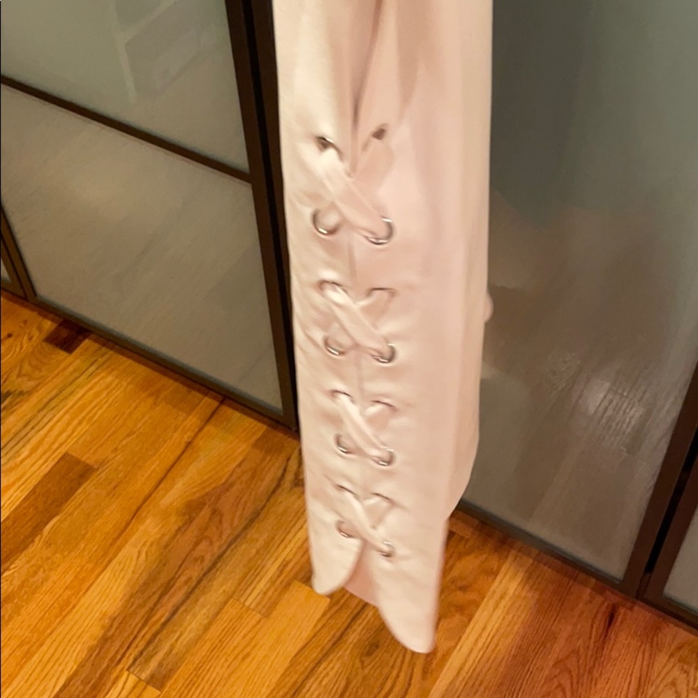 Parker White Laced Side Dress - Picture 4 of 4